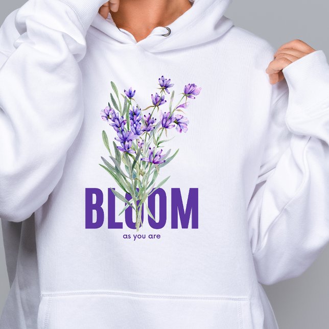 Sudadera Bloom como eres marihuana de flores silvestres (Subido por el creador)