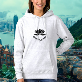 Sudadera Blooms de Serenidad - Diseño de Flores Lotus