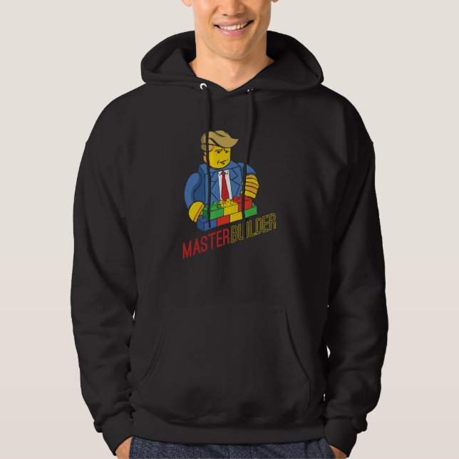 Sudadera Bloques de construcción del maestro constructor ho (Anverso)