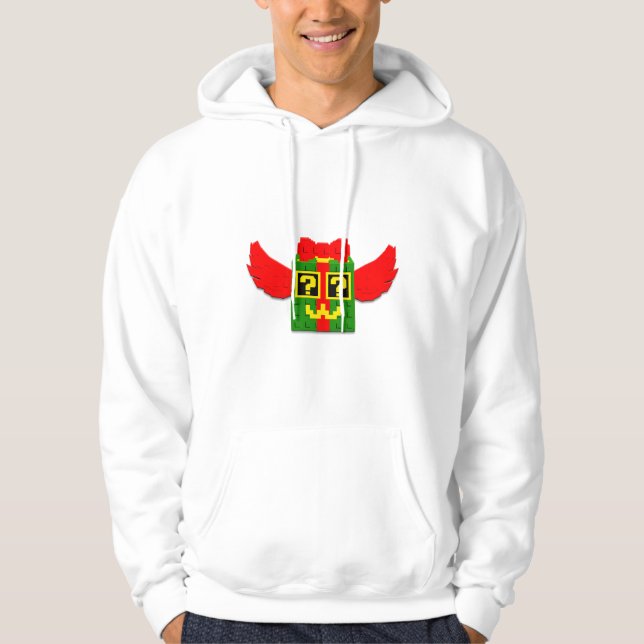 Sudadera Bloques Festivos de Suerte Navideños Brainrot (Anverso)