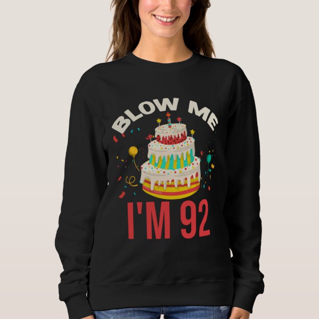 Sudadera Blow Me I m 92 (Anverso)