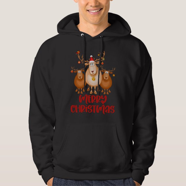 Sudadera Blowing You Christmas Kisses (Anverso)