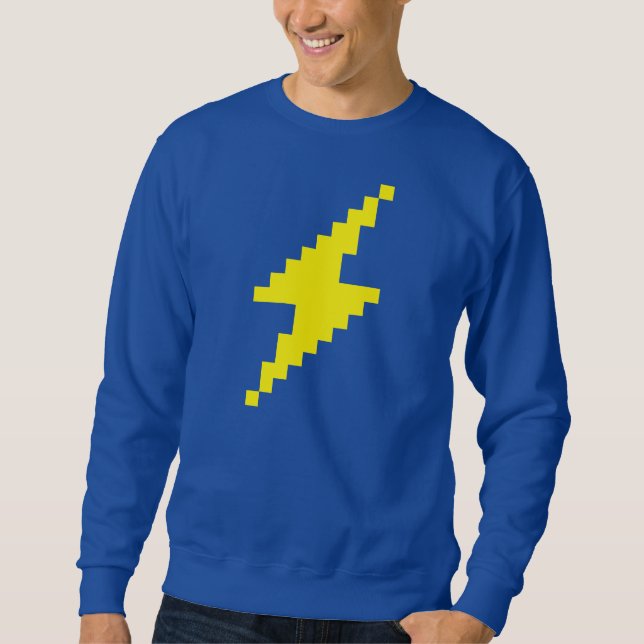 Sudadera Bloxels Lightning Bolt (Anverso)