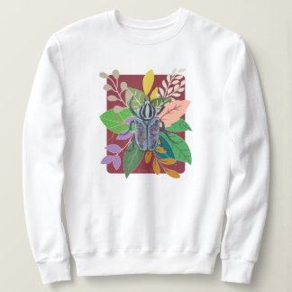 Sudadera Blue beetle watercolor