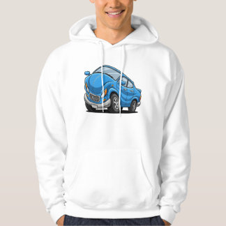 Sudadera Blue Cartoon Car