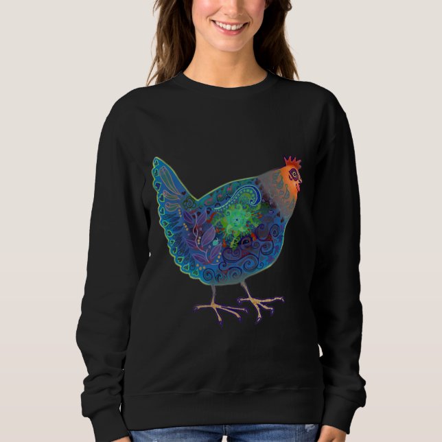 Sudadera Blue Chicken   (Anverso)