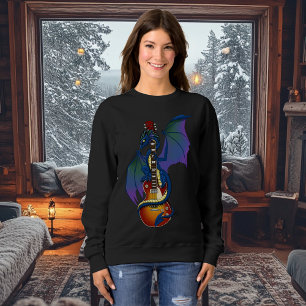 Sudadera Blue Dragon Sunburst Guitar Music