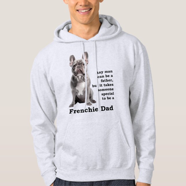 Sudadera Blue Frenchie Dad (Anverso)