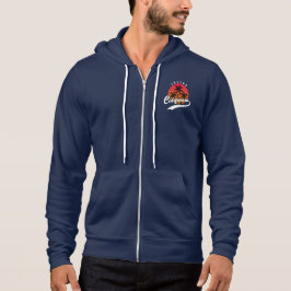 Sudadera Blue Fresno Fleece Zip Hoodie