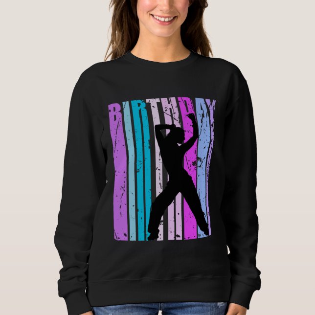 Sudadera Blue Girls Dance Dancer Womens Grandaughter Cute C (Anverso)