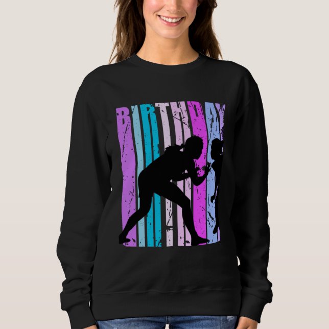 Sudadera Blue Girls Wrestling Wrestler Womens Grandaughter  (Anverso)