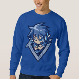 Sudadera Blue hair boy