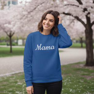 Sudadera Blue Mama and Dad Sweatshirts