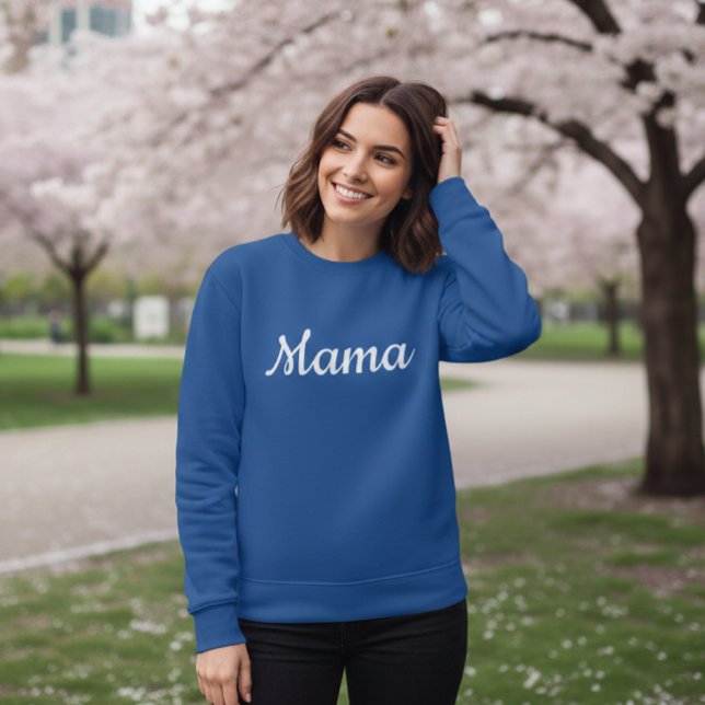 Sudadera Blue Mama and Dad Sweatshirts (Subido por el creador)