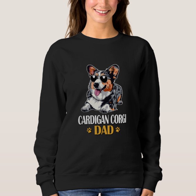 Sudadera Blue Merle Corgi (Anverso)