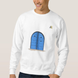 Sudadera Blue Moroccan Door – Long Sleeve Shirt