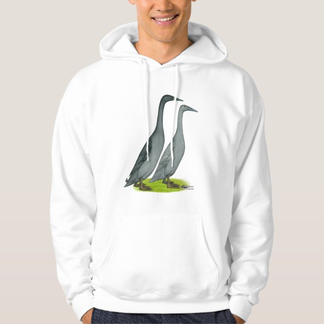 Sudadera Blue Runner Ducks (Anverso)