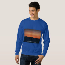 Sudadera Blue Sweatshirt con diseño Sunset