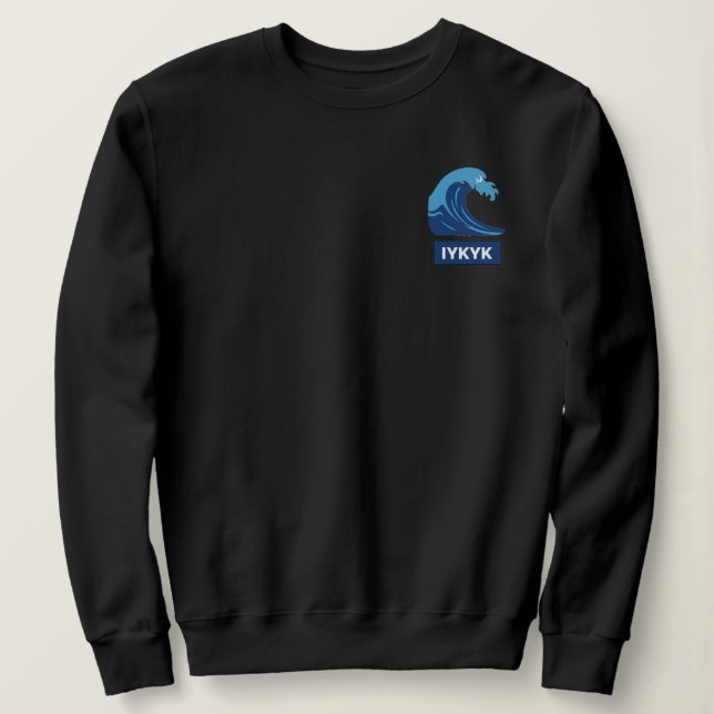 Sudadera Blue Wave (Anverso del diseño)