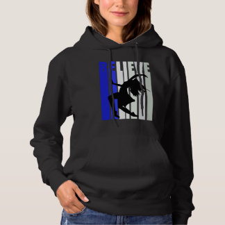 Sudadera Blue Womens Believe Dance Inspirational Dancer Gir