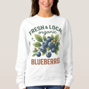 Sudadera Blueberries frescos y locales - Fruta orgánica de 
