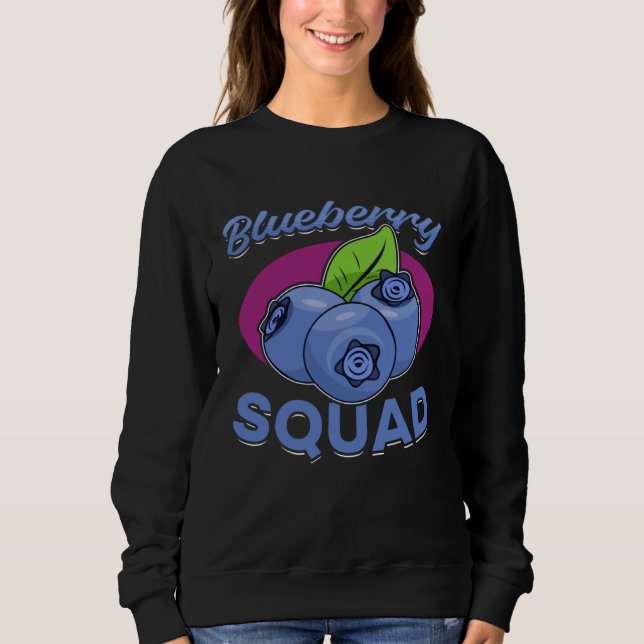 Sudadera Blueberry Fruit  Blueberry Squad  1 (Anverso)