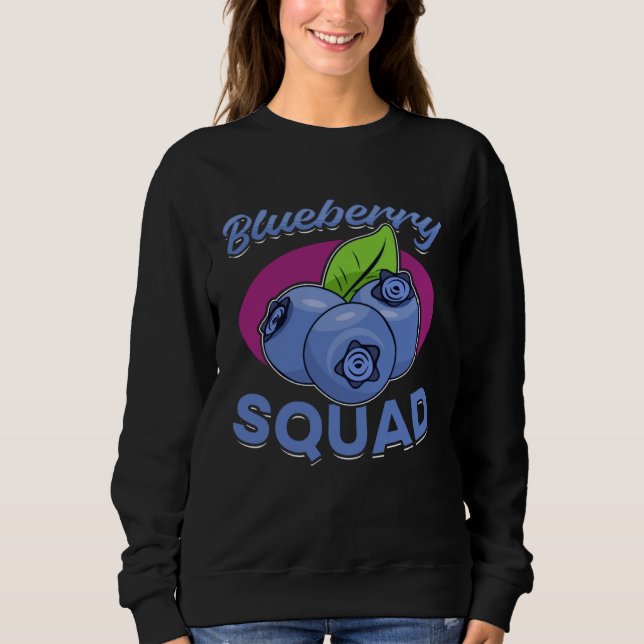 Sudadera Blueberry Fruit  Blueberry Squad  1 (Anverso)
