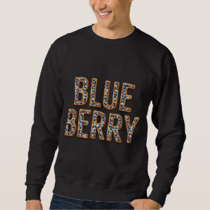 Sudadera Blueberry Funny Blue Berry Bake Frustry Chef