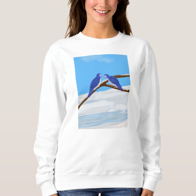 Sudadera Bluebirds Lady Sweatshirt (Anverso)