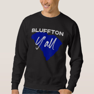 Sudadera Bluffton Carolina del Sur Yall Sc Palmetto State R
