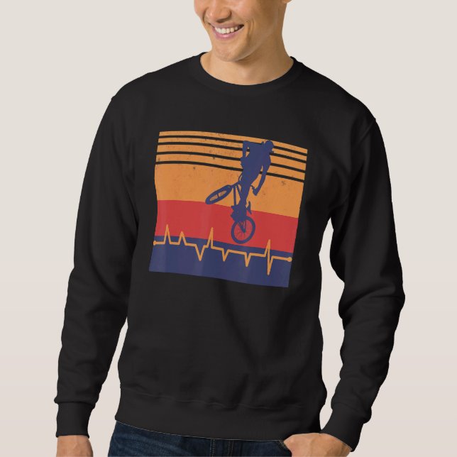 Sudadera BMX Bike Heartbeat (Anverso)