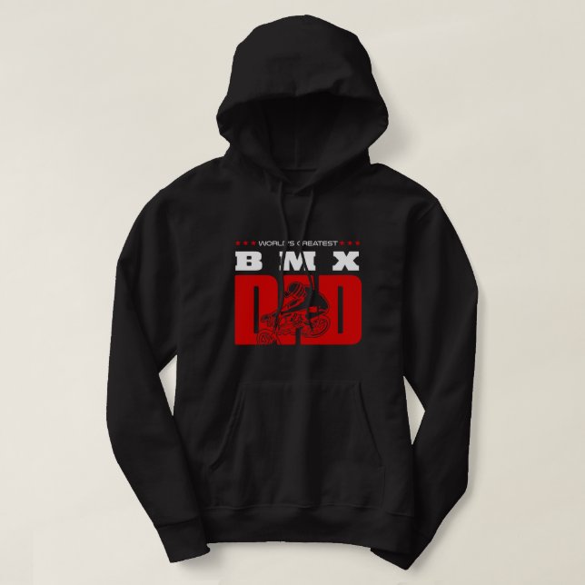 Sudadera BMX Bike Worlds Greatest Bmx Dad (Diseño del anverso)