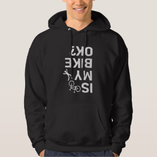 Sudadera BMX Biker Life Es Mi Bicicleta Ok Funny Diseño Sar