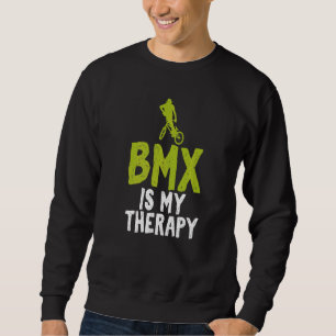 Sudadera BMX es mi Terapia Bike BMX Rider Premium