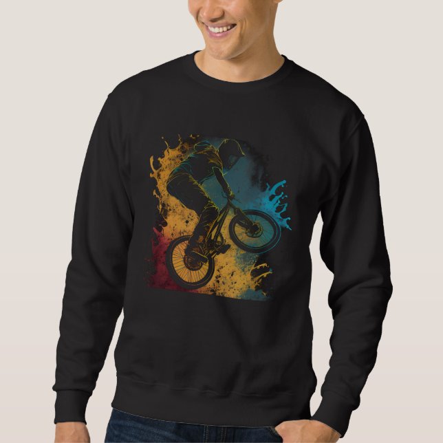 Sudadera BMX Extreme Rider  Graphic for Men Women Boys Girl (Anverso)