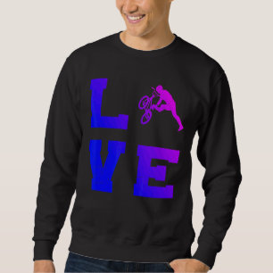 Sudadera Bmx masculino en bicicleta Bmx