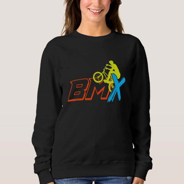 Sudadera BMX Motocross Extreme BMX Bike Bicycle Cycling BMX (Anverso)