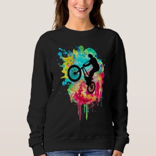 Sudadera Bmx Y Travesía En Popart