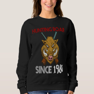 Sudadera Boar de caza desde 1980
