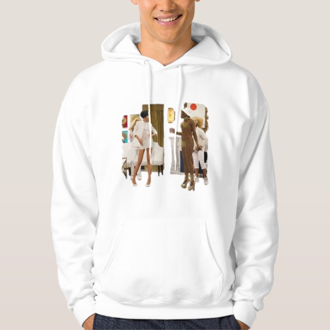 Sudadera Bob The Drag Queen - Fiesta blanco A$$ (Anverso)