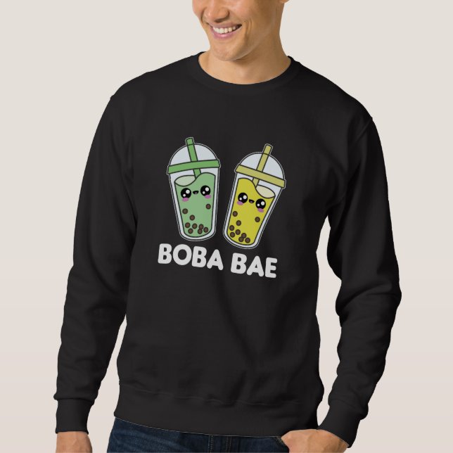 Sudadera Boba Bae - Bubble Tea Kawaii Boba Tea Love (Anverso)