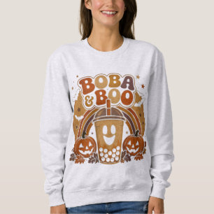 Sudadera Boba & Boo – Burbuja Retro de Halloween sweethoodi