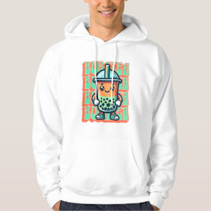 Sudadera Boba Bubble Tea Kawaii Cute Personalizado