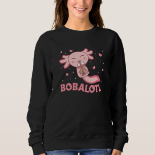 Sudadera Bobalotl Axolotl Ama a los dulces animales Té de b