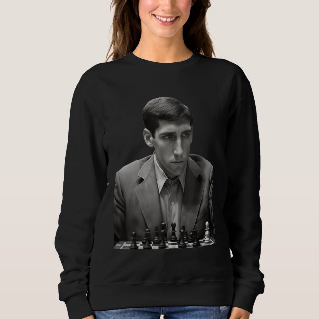 Sudadera Bobby Behind Chess Board (Anverso)