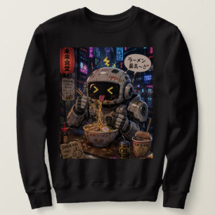 Sudadera Bocados Cibernéticos – Noche de Ramen Robot