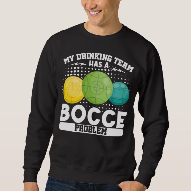 Sudadera Bocce Ball Bocce Player 1 (Anverso)