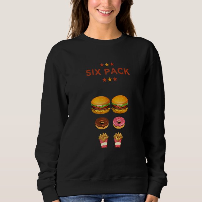 Sudadera Bod De Papá Trabajando Con Mis Fries De Donut De S (Anverso)
