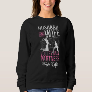 Sudadera Boda casada de esposas del equipo de voleibol