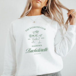 Sudadera Boda de soltera personalizada 'Weekend Club'